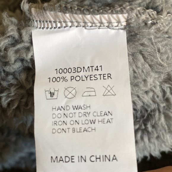 Teddy Bear Gray Hoodie - Picture 12 of 12